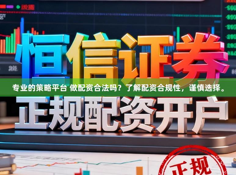 专业的策略平台 做配资合法吗？了解配资合规性，谨慎选择。