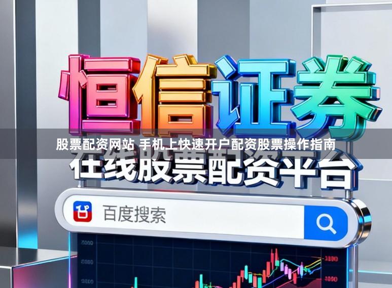 股票配资网站 手机上快速开户配资股票操作指南